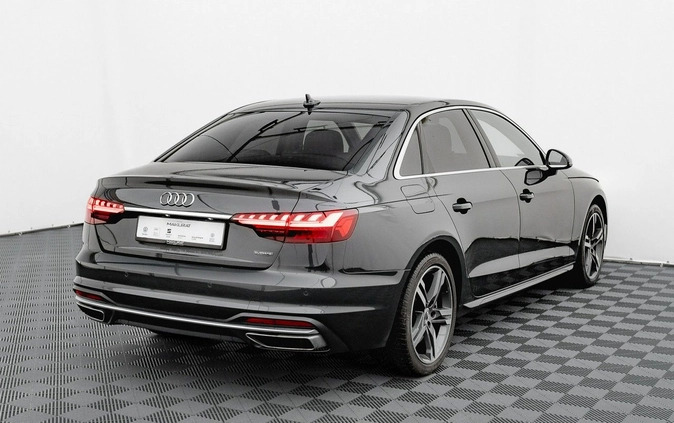 Audi A4 cena 146850 przebieg: 105228, rok produkcji 2020 z Drawsko Pomorskie małe 704
